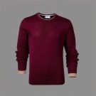 Merino Wool Crewneck Sweater - Plus