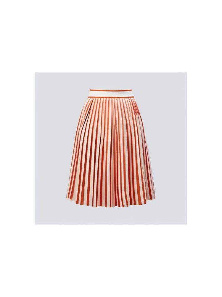 Pleated Midi Skirt