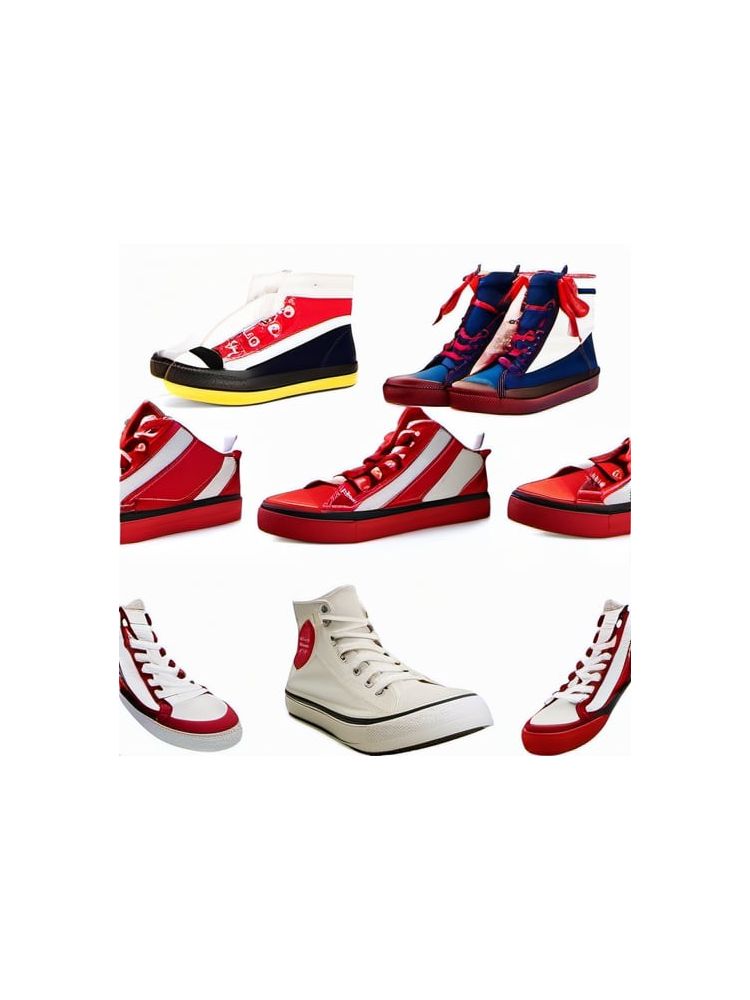 Canvas High-Top Sneakers