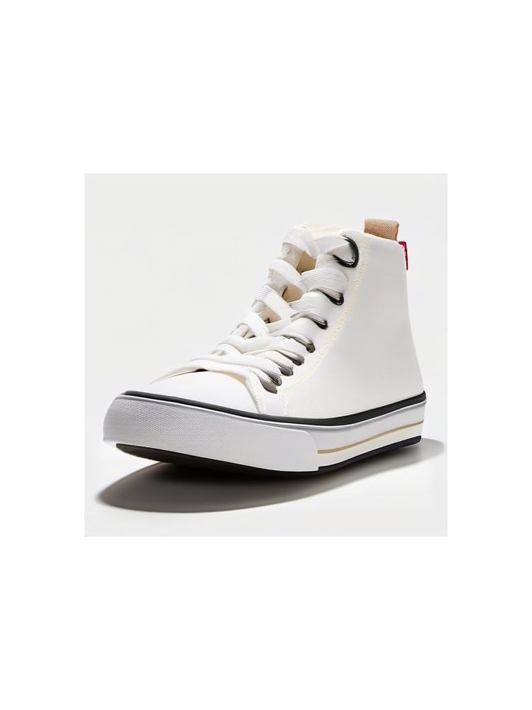Canvas High-Top Sneakers