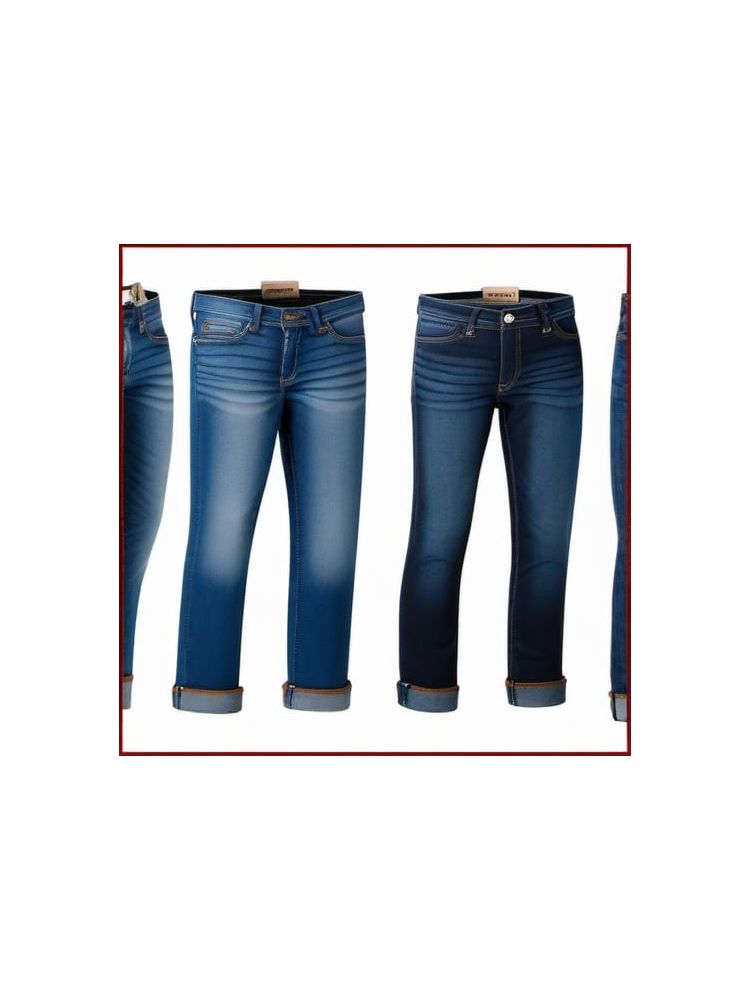 Slim Fit Denim Jeans - Plus