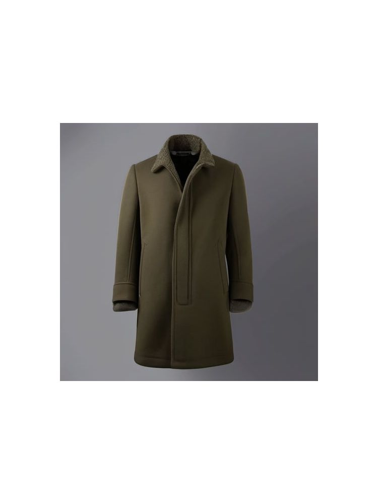 Wool-Blend Overcoat - Plus