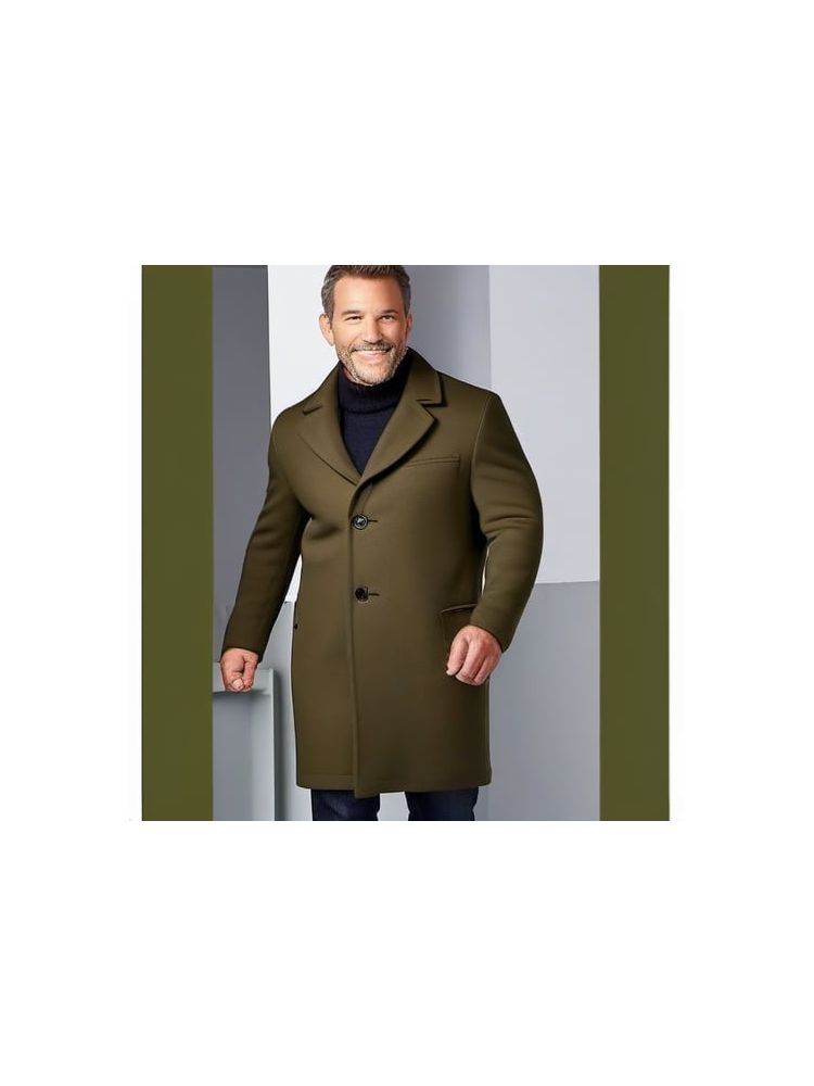 Wool-Blend Overcoat - Plus