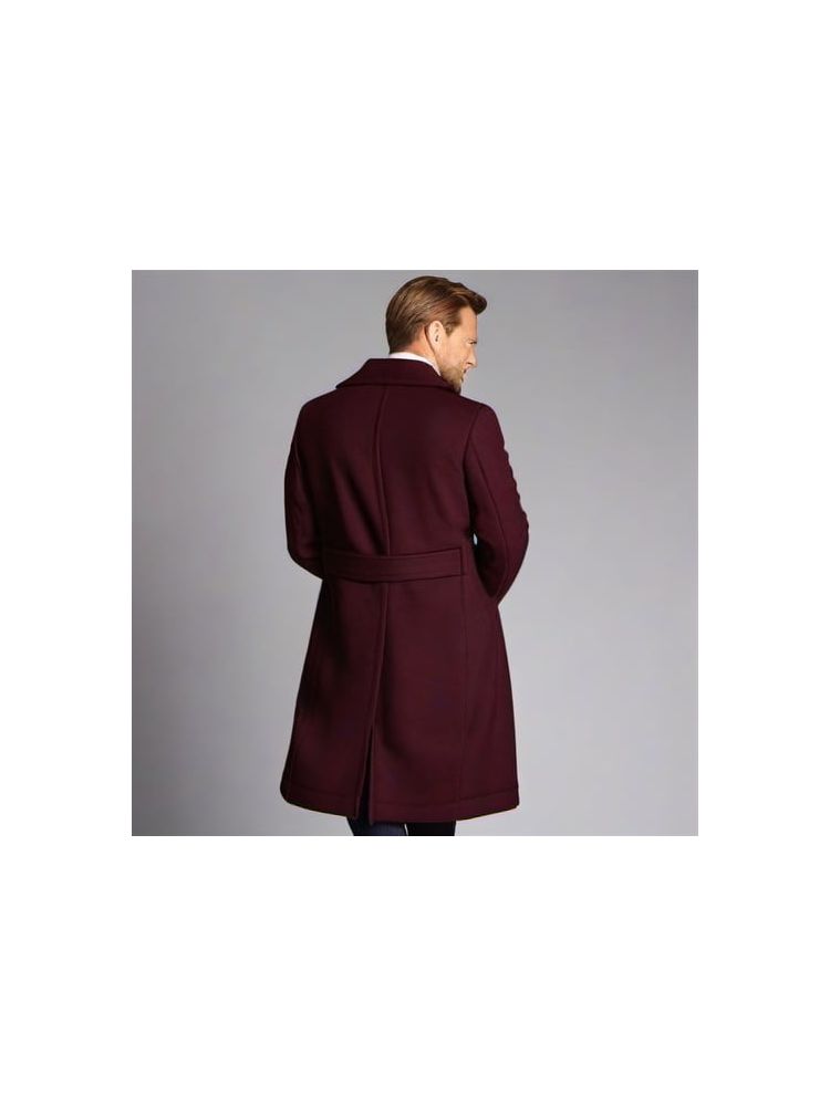 Wool-Blend Overcoat - Premium