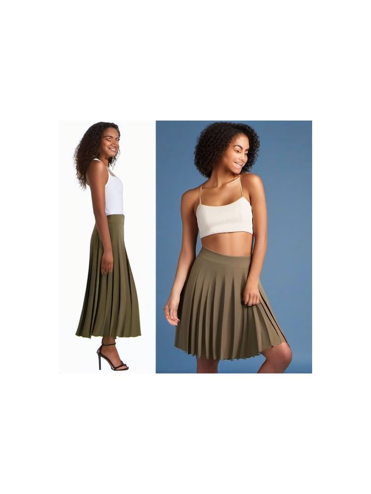 Pleated Midi Skirt - Classic