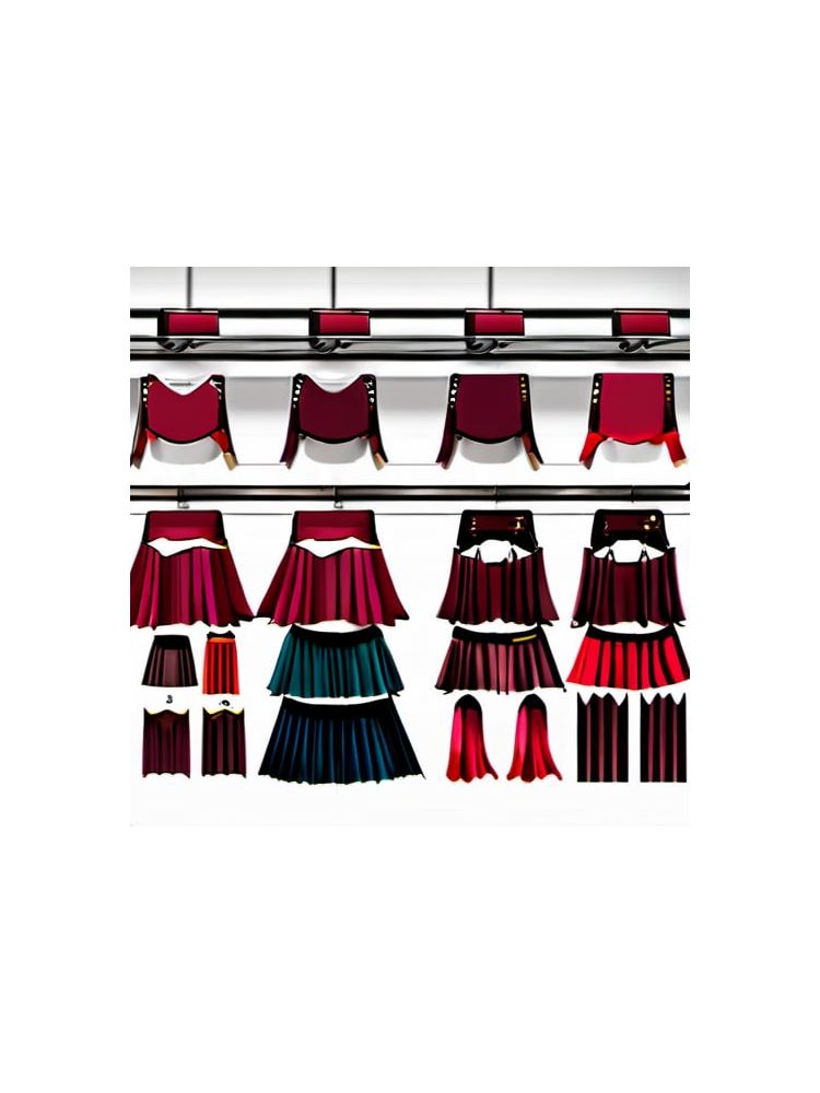 Pleated Midi Skirt - Essential
