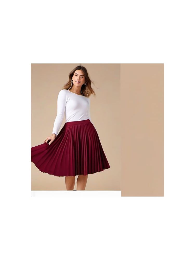 Pleated Midi Skirt - Essential