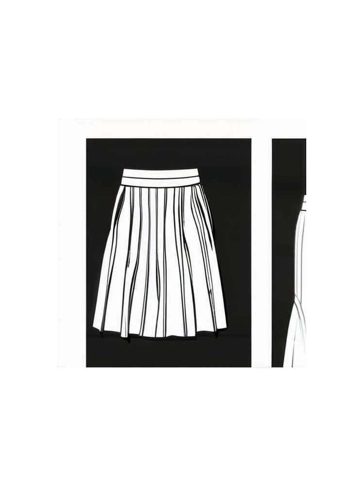 Pleated Midi Skirt - Advanced