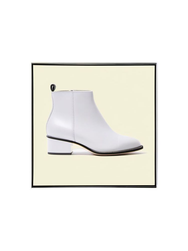 Leather Ankle Boots - Plus