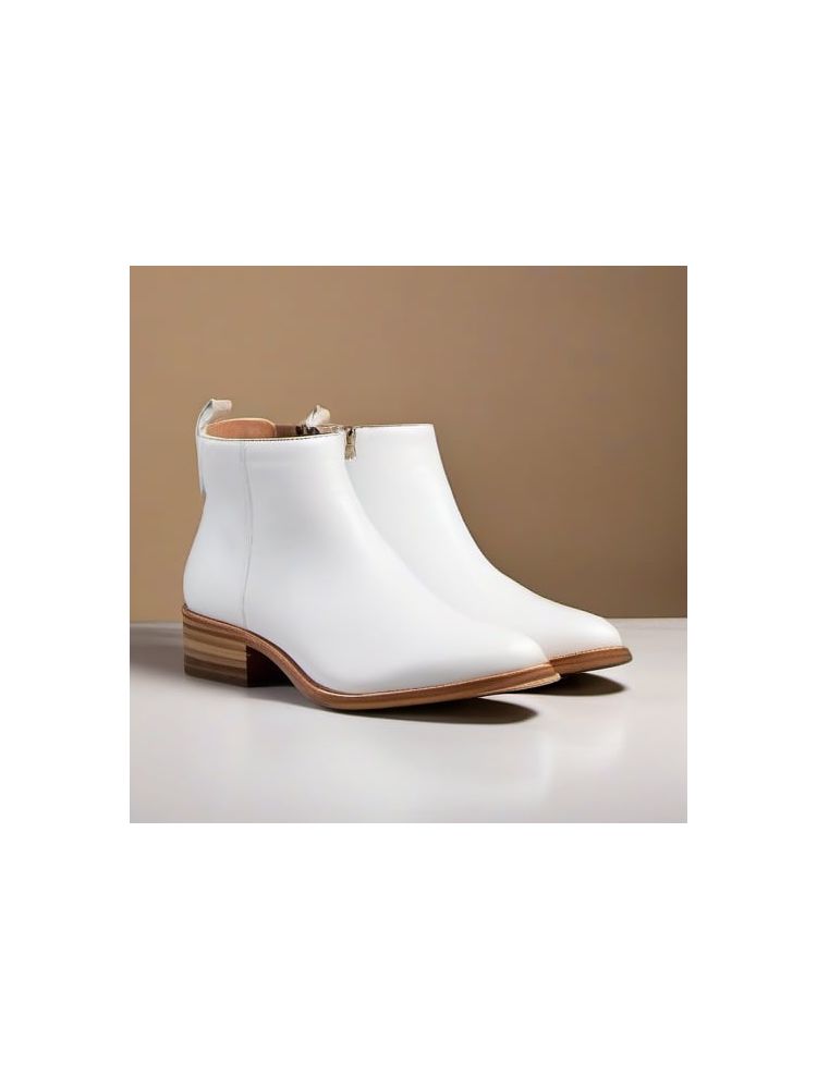 Leather Ankle Boots - Compact