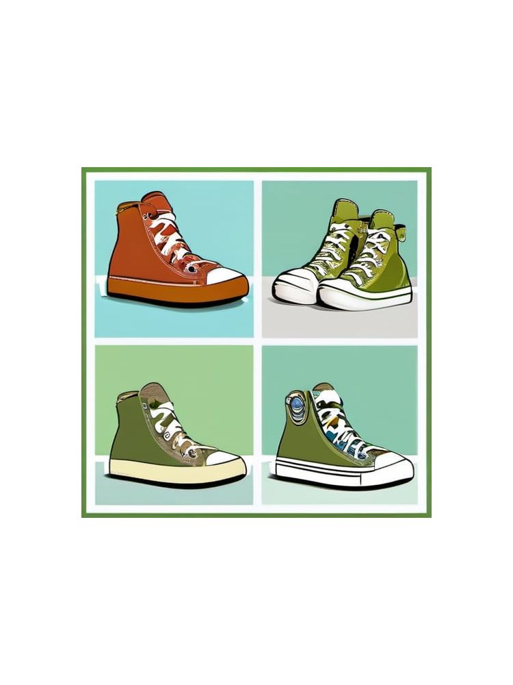 Canvas High-Top Sneakers - Pro