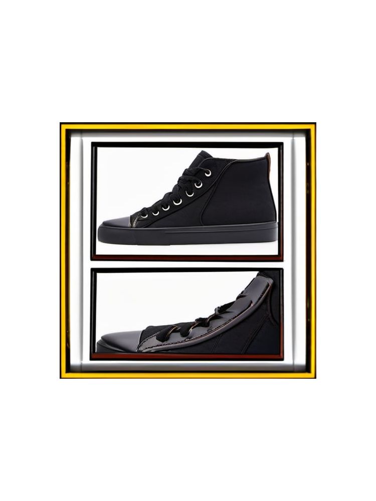 Canvas High-Top Sneakers - Lite