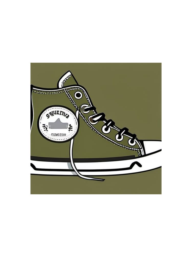 Canvas High-Top Sneakers - Advanced