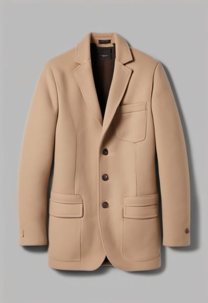 Wool-cashmere Overshirt Coat