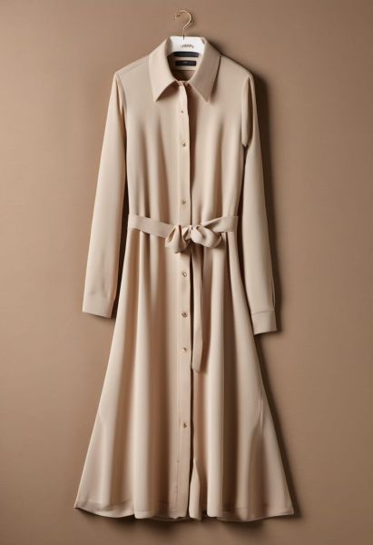 Wool Shirt Dress