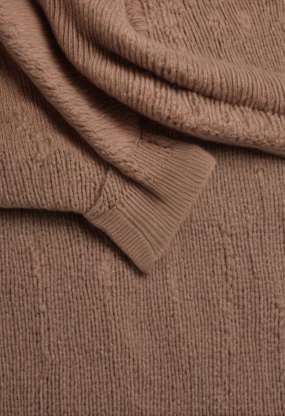 Sand Alpaca-blend Crew Knit